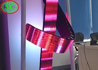 SMD P10 imperméabilisent l'affichage à LED Cylindrique de rideau en sphère de courbe 360 degrés