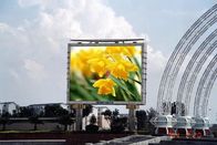 Panneau d'affichage de publicité extérieur polychrome d'intense luminosité de l'écran P8 P10 d'affichage à LED de côté de route de rue