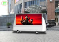la publicité menée d'affichage montée par camion polychrome extérieur de P8 SMD, remorque numérique mobile menée de signe de publicité