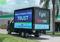 L'affichage mené par camion mobile visuel de mur, Van Truck Mounted a mené le panneau d'affichage d'écran 5 ans de garantie