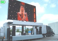 Affichage à LED Polychrome de haute résolution du camion P4, écran mobile du camion LED