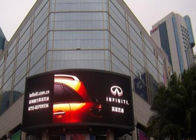 Panneaux extérieurs fixés au mur polychromes extérieurs de panneau d'affichage de publicité du centre commercial 4x6m grands P8 P10 LED