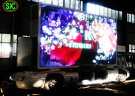 L'affichage mené par camion mobile extérieur visuel, camion mobile de remorque/véhicule monté a mené l'écran