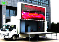 L'affichage à LED Mobile extérieur polychrome du camion p4.81 a mené la remorque numérique mobile de signe de publicité