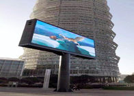 Grands écrans polychromes extérieurs d'affichage à LED de la publicité P10