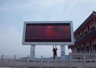 Panneau d'affichage résistant à hautes températures extérieur de la colonne LED de cadre d'intense luminosité de P10 960*960mm