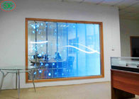 La haute le Cabinet polychrome LED de l'écran transparent 500x1000mm de la vitesse de régénération
