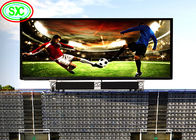 Panneau de lancement de pixel du schéma de circuit d'affichage à LED De stade de football 6mm polychrome