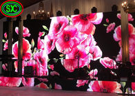 Affichage à LED de location d'intérieur P2 P3 P4 128 * de la décoration HD de mariage résolution 64