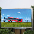 Écrans de publicité carrés de LED, grande façade de médias d'affichage vidéo polychrome de HD LED