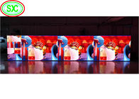 Affichage polychrome de mur rideau de P2.5 SMD LED, haute résolution d'écran de rideau en étape de LED