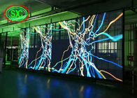 Affichage transparent polychrome de rideau en énergie verte P3.91-7.8125 LED