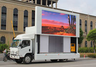 P6 Van Outdoor Mobile Truck Advertising a mené le panneau visuel de remorque mené par affichage