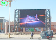 Panneau d'affichage mené par publicité polychrome extérieure d'affichage à LED de la lampe P8 de Nationstar