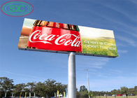 Panneau d'affichage extérieur du haut defination P 10 LED avec la colonne pour la publicité commerciale