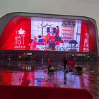 Écran en verre extérieur transparent de la publicité LED d'affichage à LED de SCX LED P3.91 -7,82, 7500 éclat, armoire de 1m x1m