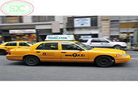 Écran extérieur de haute qualité du taxi LED de P 6 pour la publicité mobile