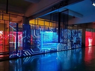 Mur polychrome transparent d'intérieur P3.91 d'écran de la publicité de l'affichage à LED LED transparent