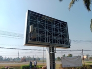 Le bâtiment commercial de mur visuel extérieur de LED a fixé l'écran extérieur de la publicité d'affichage à LED de P10