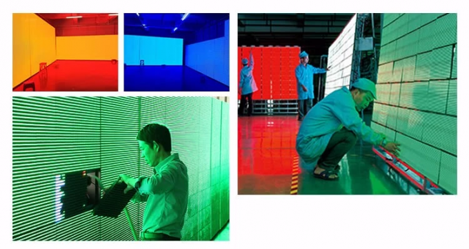 Affichage à LED de location extérieur d'intérieur polychrome de mur visuel d'écran d'étape P2.6 P2.9 P3.91 P4.81 P5.95 P6.25