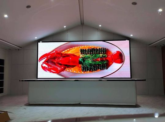 Bon prix le panneau de location 3840Hz de 640x640mm régénèrent haut l'écran de visualisation mené mince superbe polychrome de Kinglight SMD p2.5 d'intérieur en ligne