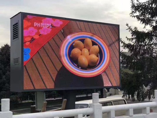 L'affichage visuel mené par P8 fixe/le panneau d'affichage mené de signe la grande publicité a mené l'affichage mené polychrome extérieur