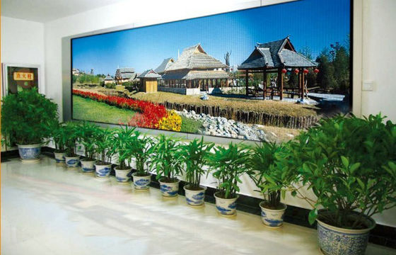 Affichage à LED Polychrome d'intérieur flexible, affichage léger de rideau mené par P4 en SMD