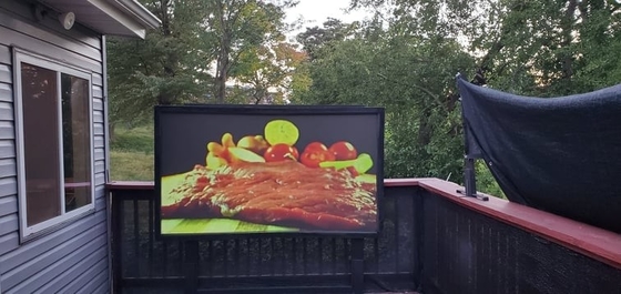 90 le panneau d'affichage imperméable de refreshrate fixe extérieur de l'installation 3840 de degré IP65 annonçant P10 a mené la vidéo d'affichage d'écran