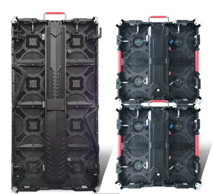 P4.81 Écran LED de location extérieure en fonte sous pression Armoire en aluminium imperméable à l'eau Écran LED de location