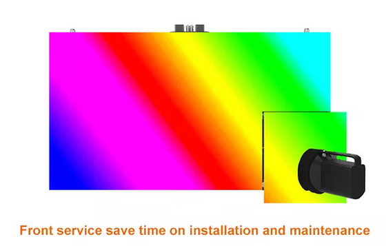 Écran LED SMD intérieur P1.875 Taux de rafraîchissement 3840Hz fonte sous pression en aluminium 480X480 LED de location