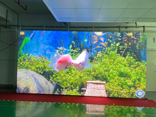Écran d'affichage LED couleur pleine Indoor Solutions P4, panneau mural vidéo LED