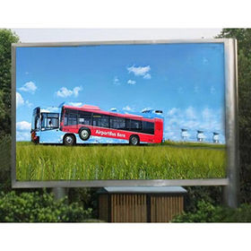 32x16 P10 polychrome RVB a mené luminosité d'écran électronique de publicité extérieure d'affichage l'intense