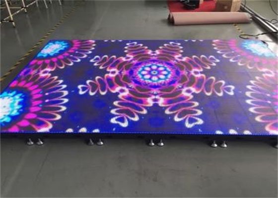 Écran interactif intelligent P3.91 de plancher de Digital LED pour les parties d'intérieur