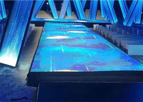 Bon prix Danse d'intérieur/extérieure d'écran interactif de P4.81 Dance Floor LED de disco pour des événements de partie en ligne