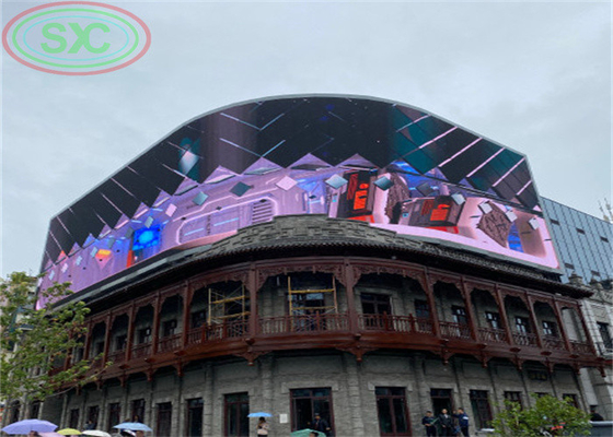 P2.5 p2.6 P3.91 Groupe de films flexibles écran publicitaire 3D panneau d'affichage LED