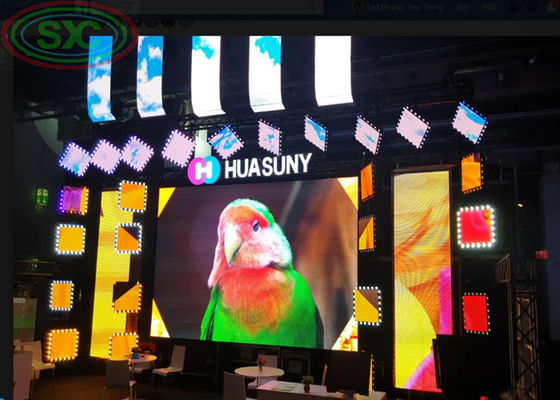 Affichage LED locatif à grand angle de vision et haute luminosité avec protection IP65/IP54 avant/arrière