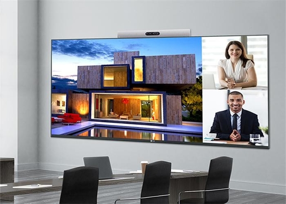 Haute définition fixée au mur de l'écran SMD1515 polychrome d'intérieur de P1.923 LED ultra