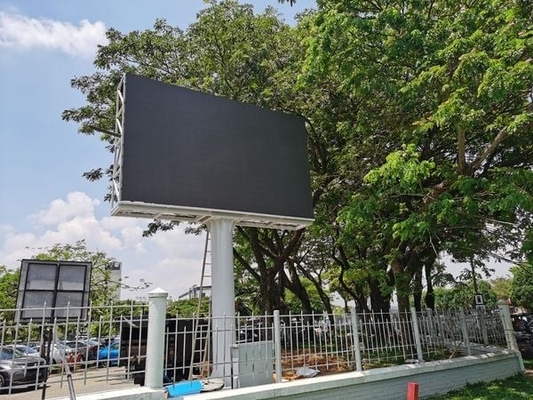 Panneau d'affichage extérieur de publicité de Digital de bâti de mur de l'écran LED P4 de service d'avant de magasin