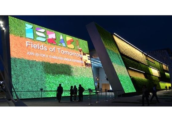 Bon prix Panneau LED extérieur P10 pleine couleur 5000cd/M2 Luminosité 10mm Pixel Pitch en ligne