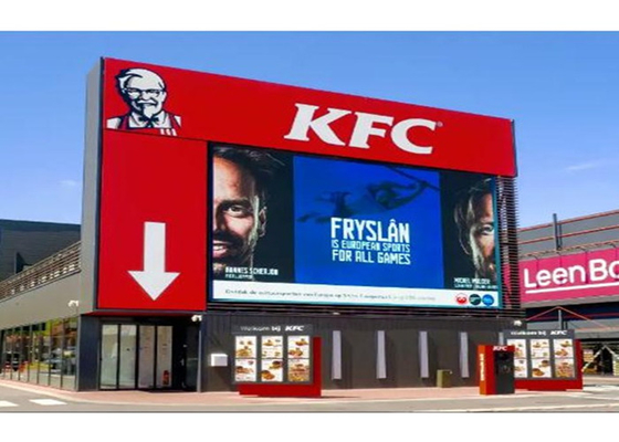 l'affichage à LED polychrome extérieur P10 de 320*320mm imperméabilisent IP65 avec le mode de balayage 1/2s
