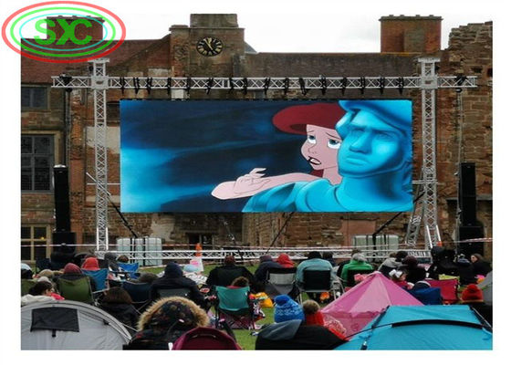 Lentes d'intérieur polychromes de l'abve 5500 d'intense luminosité d'affichage à LED de P5.95 pour des activités extérieures