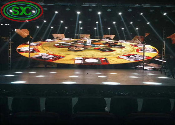 Écran LED couleur intérieur avec un MTBF de 100 000 heures, stable et durable, avec un taux de rafraîchissement de 1920 Hz