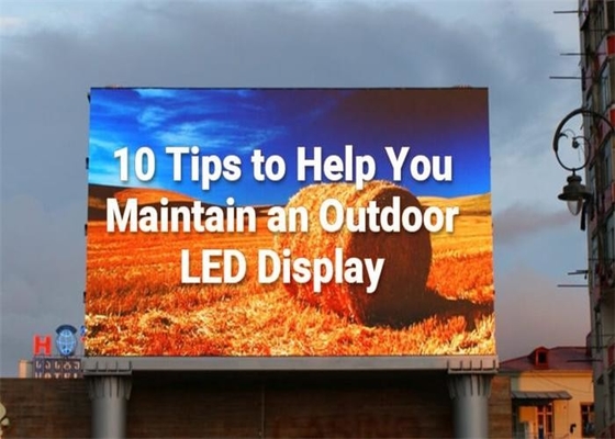 P2.5 Armoire imperméable à l'eau extérieure grande boîte en fer à LED fixe Garantie de trois ans