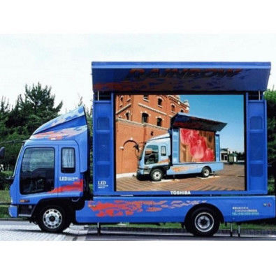 Bon prix Écran imperméable de la publicité IP65 LED d'affichage à LED monté par camion extérieur du mobile P4.81 en ligne