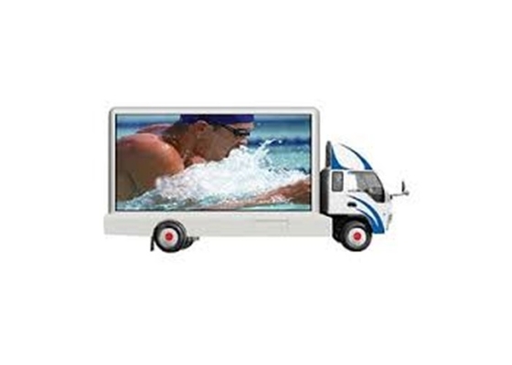 P6 Full Color Van Outdoor Mobile Truck Publicité affichage à LED Panneau vidéo de remorque à LED
