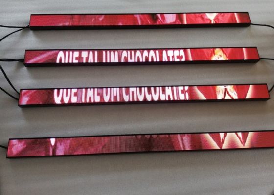 Écran LED d'étagère COB P1.875 couleur Full 900x60mm 800cd/m² pour la vente au détail