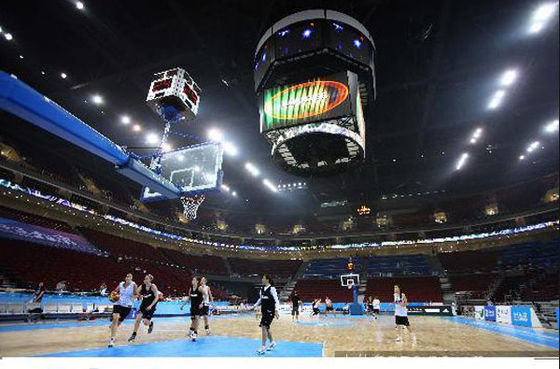 Écran sportif COB P2.5 Affichage couleur intégral intérieur IP34 3G Contrôle du système WIFI Résolution 3840Hz