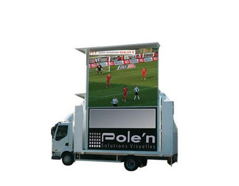 Écran LED étanche à l'eau P5 monté sur un camion 5 ans de garantie 3G WIFI Écran LED de contrôle de stade