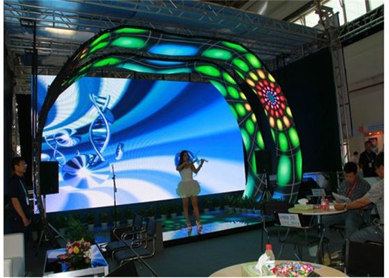 Bon prix P3.91 HD Écran en aluminium à coulée sous pression en RGBLED pleine couleur à haute fréquence de rafraîchissement 500*1000MM en ligne