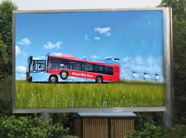 Publicité sur l'autoroute du stade haute luminosité extérieure en pleine couleur P10 LED Panneau mural vidéo avec colonne